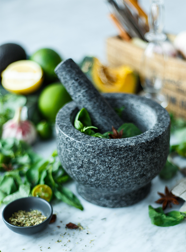 摩登主妇复古大理石捣蒜器 家用捣药杵捣臼胡椒研磨器厨房捣料