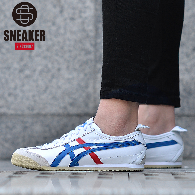 onitsuka tiger/鬼冢虎 mexico 66 情侶復古休閒鞋 dl408-0146