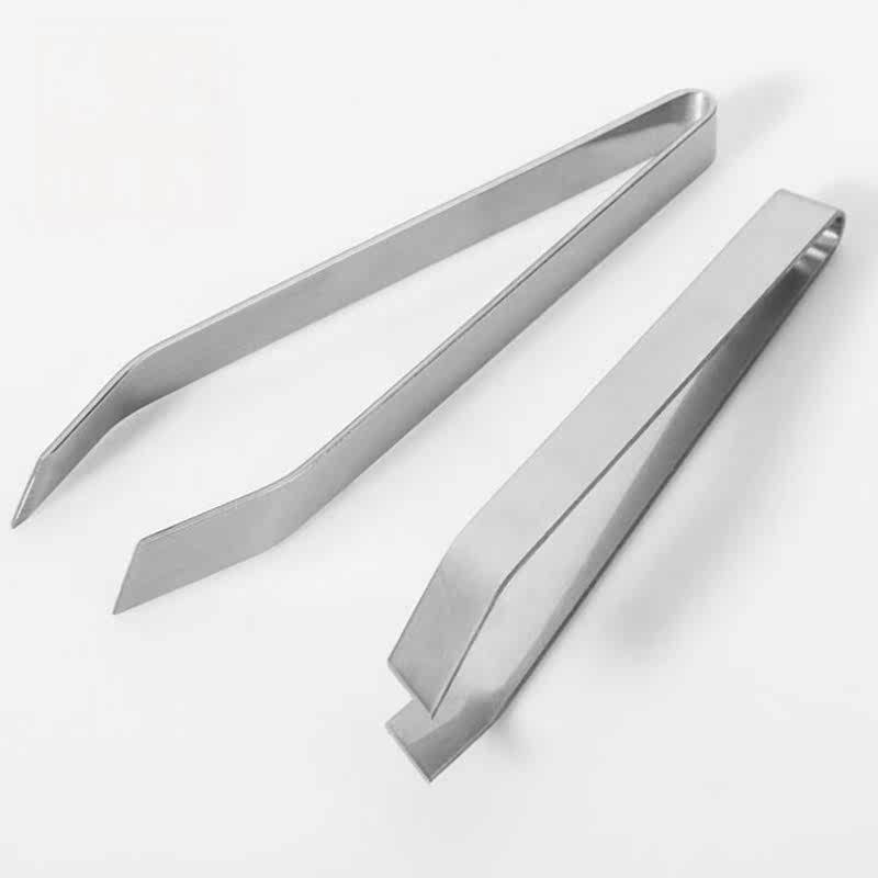 加厚拔毛钳不锈钢猪毛钳拔鸡毛夹鸭毛夹子鱼骨钳拔毛夹镊子除毛钳