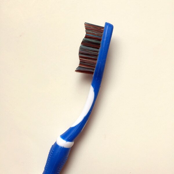 包邮 波浪硬毛成人大头牙刷 去祛烟茶渍牙刷 男士家庭装 去烟渍