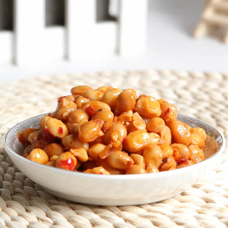 湖南特产湘雨果鲜香焗八豆150g浓香腊八豆袋装酱豆满10包邮限地区