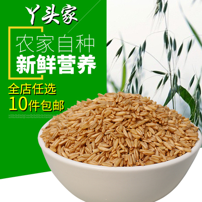新货沂蒙山优质燕麦米 燕麦仁 野麦 雀麦 新燕麦粒 满额包邮