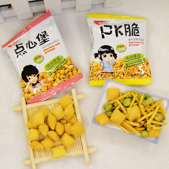 一份30袋包邮 小俊男水煮鱼味香辣脆 童年回忆超好吃零食锅巴