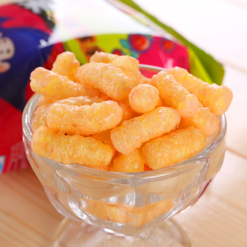 80后经典怀旧零食 乖乖脆果草莓炼乳味14g 休闲 膨化食品 满包邮