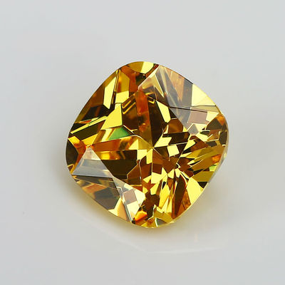 5a梧州工厂人造宝石 diy首饰金黄钻 肥方锆石2*2~15*15mm
