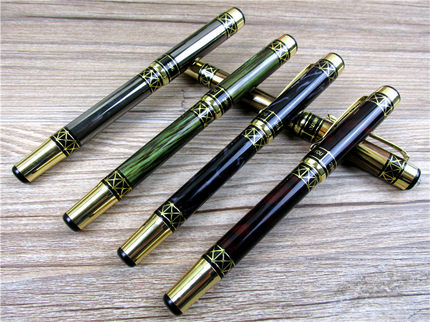 烂笔头钢笔286学生用直尖美工笔成人书法练字双笔头礼品套装刻字_5折