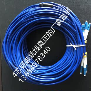 新品安普铠装尾纤多芯单模厂家直销特价光纤跳线