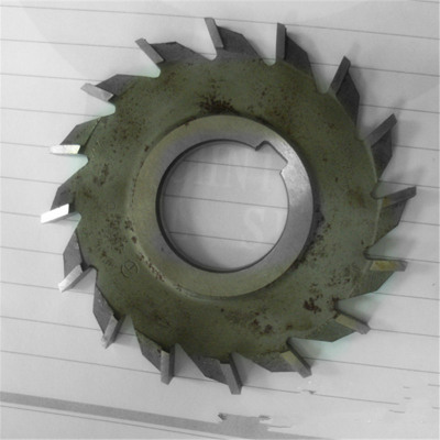 w6542镶齿三面刃hss镶齿高速钢直齿三面刃铣刀50 63 75mm