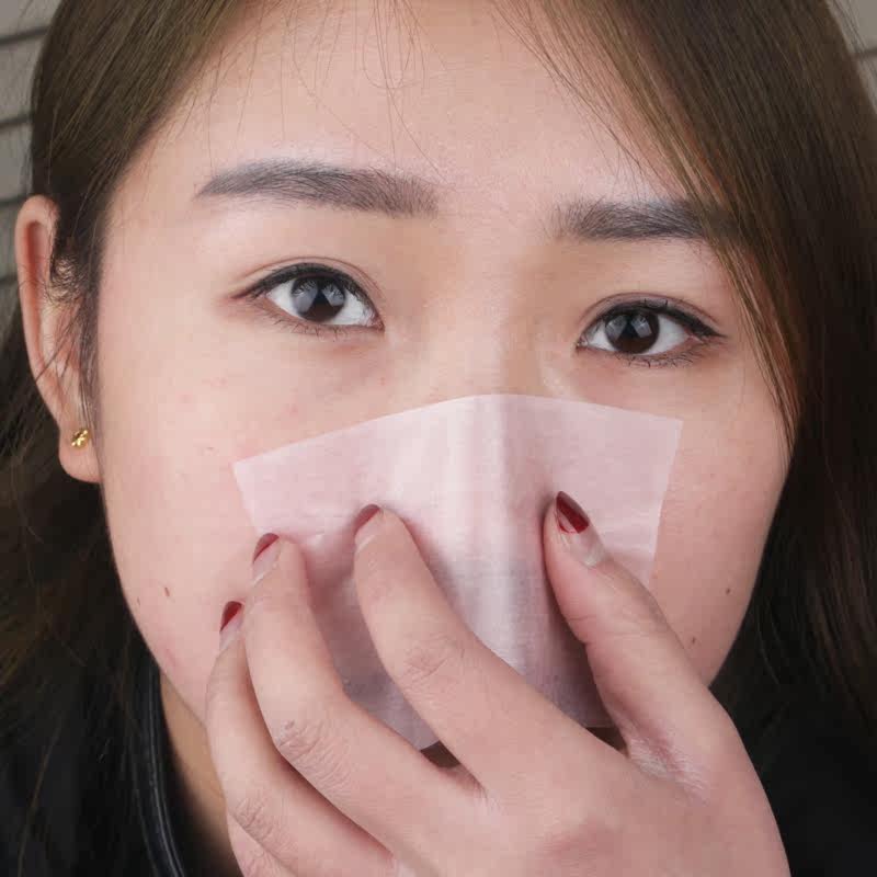 温和速净吸油纸女士面部吸油纸控油吸油面纸去油清爽毛孔便携补妆
