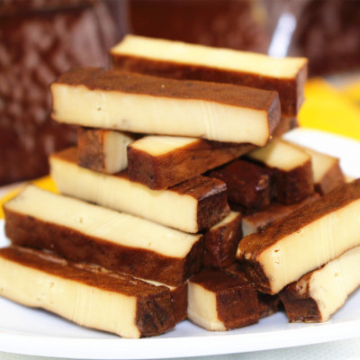 10袋包邮四川特产什邡红白但氏豆腐干豆干五香味麻辣味180g