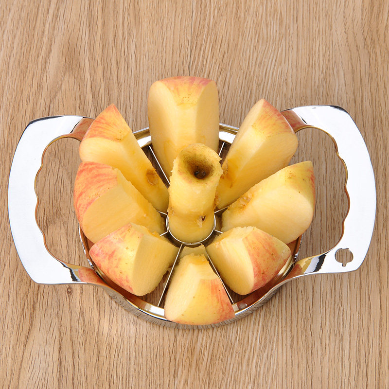 304刀片苹果切片器 不锈钢切水果神器小工具分割器去核雪梨子分瓣