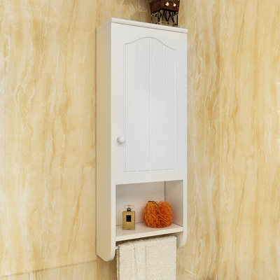 白色欧式浴室壁柜小挂柜卫生间吊柜宜家防水墙柜墙上收纳储物柜子