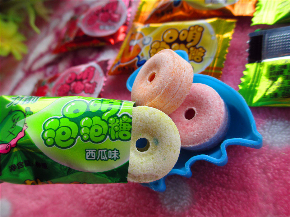 口哨泡泡糖力箭牌能吹泡泡口哨口香糖4种口味任选全店满39元包邮