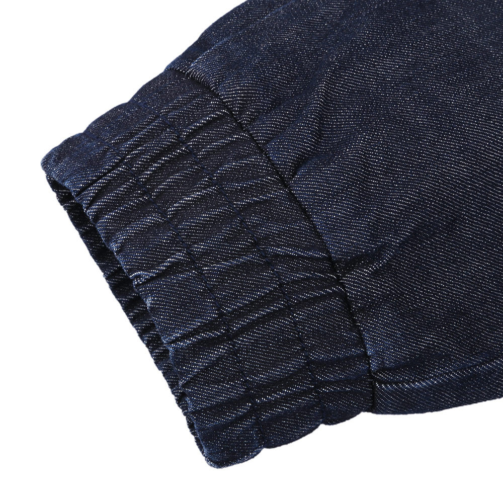 马克华菲牛仔长裤男2017春季新品抽绳腰头松紧时尚舒适小脚裤子