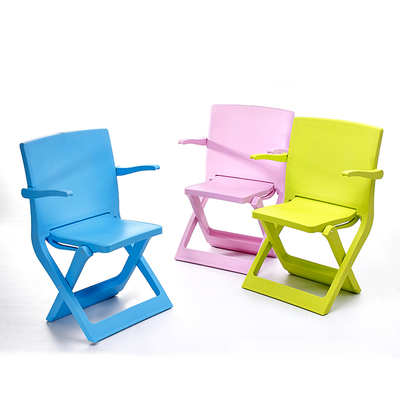 怡佳乐人体学儿童折叠椅躺椅加厚塑料椅沙滩躺椅宝宝靠背椅幼儿