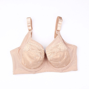 帕丝柔珠大罩杯75d聚拢上托有钢圈文胸薄杯调整型舒适内衣