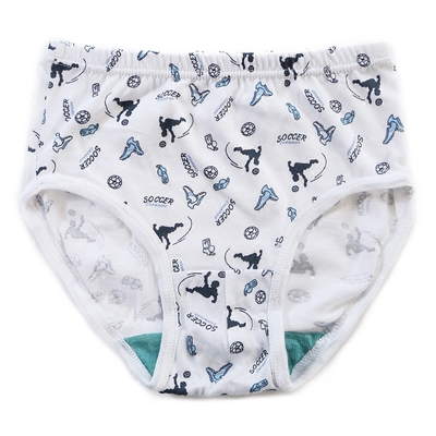 小ab内衣ab内裤正品 男童儿童学生纯棉卡通印花抗菌三角裤3092