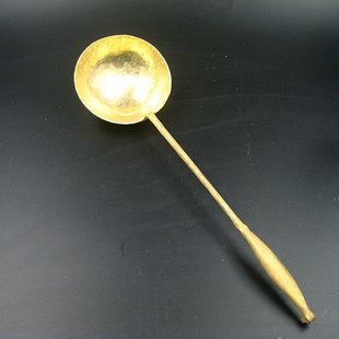 印象铜器紫铜水瓢红铜瓢纯铜家用铜水瓢纯手工制作铜瓢水勺