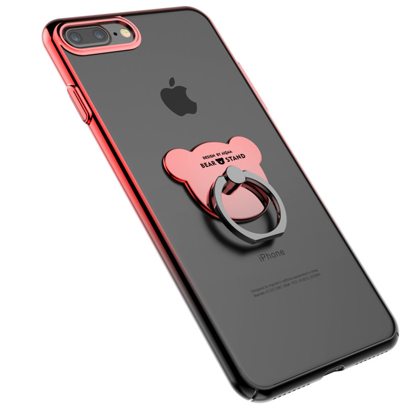 驰界苹果iphone7手机壳7plus套7p超薄磨砂硬壳红全包防摔女潮男