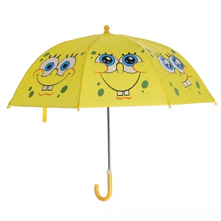 海绵宝宝卡通雨伞儿童遮阳直柄伞送礼幼儿园学生安全防风小伞包邮
