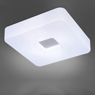 正方形led吸顶灯现代简约温馨卧室吸灯灯白色客厅灯家装主材灯具