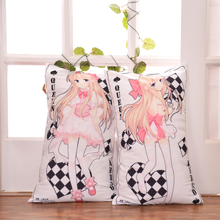 萌域 东方project爱丽丝人形动漫游戏周边二次元抱枕头长靠枕