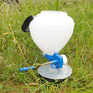 草坪 背负式手摇播种机 桶式撒播机草坪播种机 撒粒机撒肥机 包邮