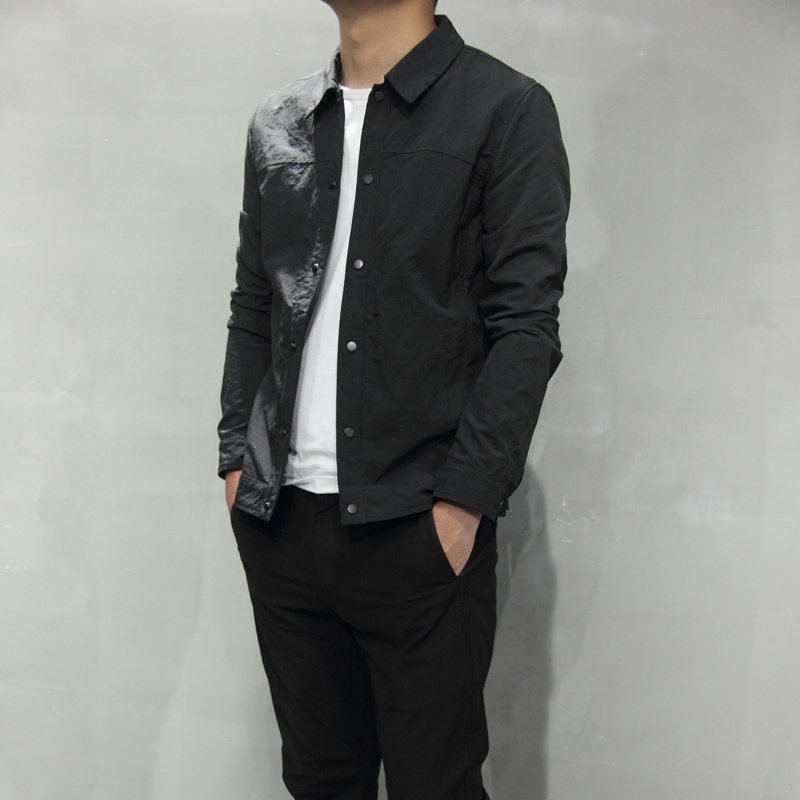 男士夹克外套2017秋装新款潮流韩版青年修身休闲男装上衣高点风格
