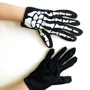 cos万圣节鬼手套 僵尸手套 仿真吓人鬼手套 恐怖骷髅手套节日用品