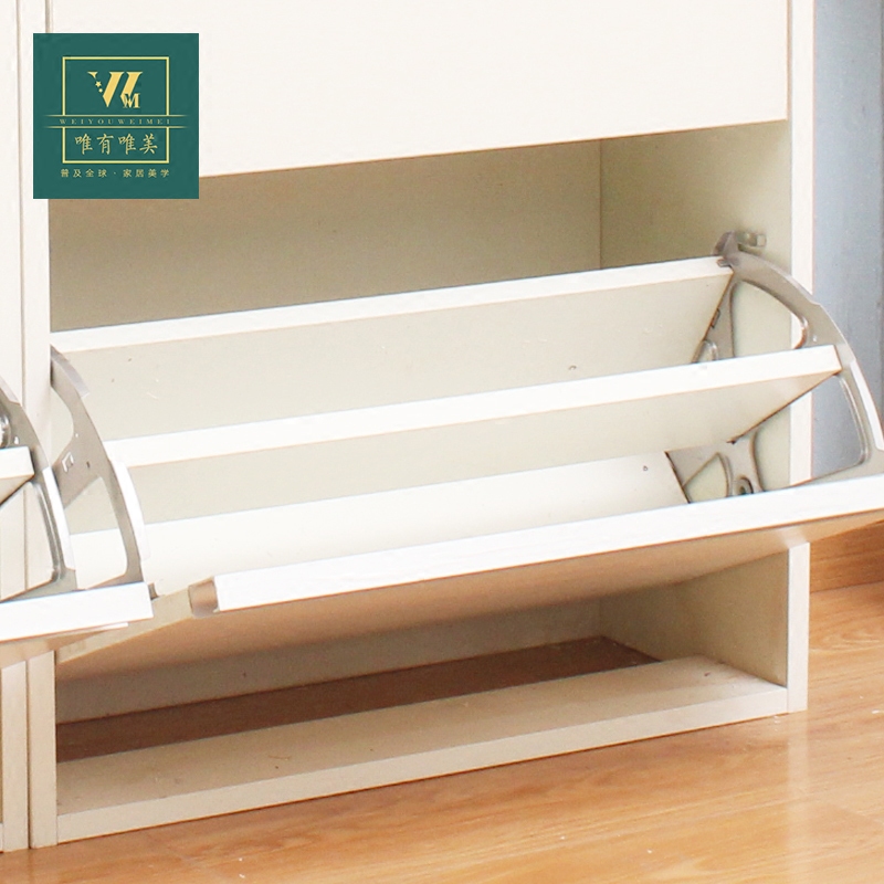 唯有唯美定制超薄翻斗鞋柜简约现代玄关柜带抽屉鞋架小户型特价