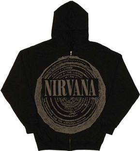 烫碟区nirvana涅磐涅盘乐队美国专卖店原版官方卫衣帽衫外套