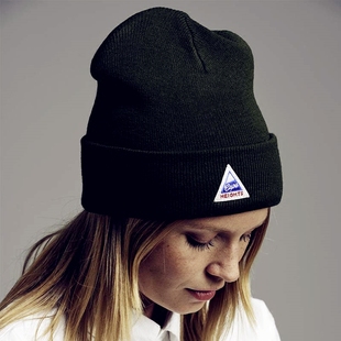 帽子heights 2018冬季新款毛线帽子女士毛球日本潮牌保暖针织帽子cape