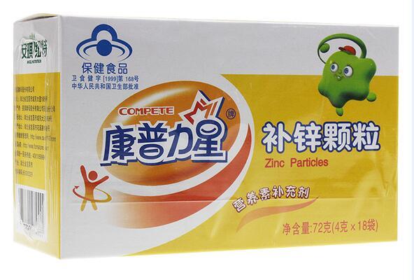 angel nutritech/安琪纽特 康普力星牌补锌颗粒 4g/袋*18袋